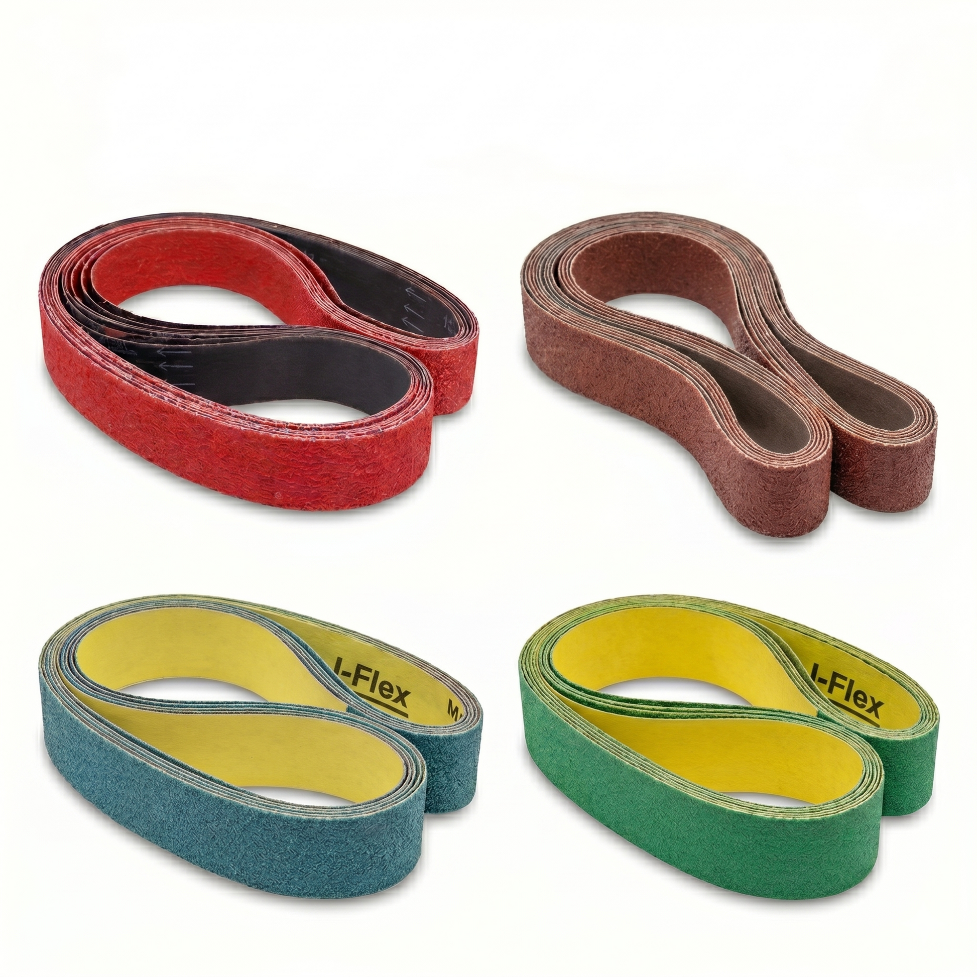 2" x 72" Sanding Belts For Wood, Aluminum, Stainless steel & Steel Sanding - Maverick Abrasives