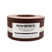 Drum Sander Rolls, 25-yard continuous abrasive roll, suitable for various drum sizes, plain backed and durable for woodworking and metalworking.