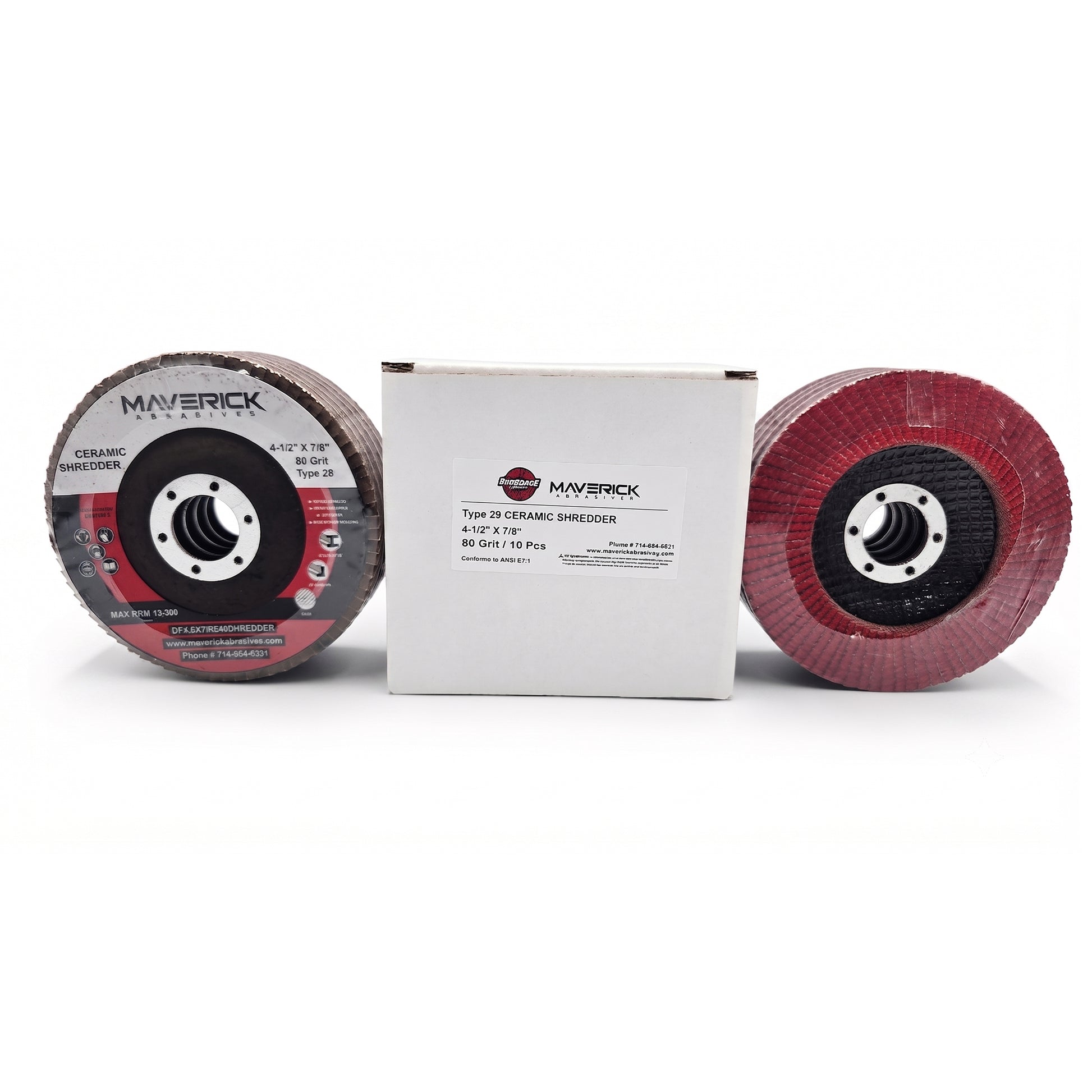 80 grit ceramic flap disc for fine surface prep