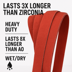 2" x 72" Sanding Belts, 6 PACK - Maverick Abrasives