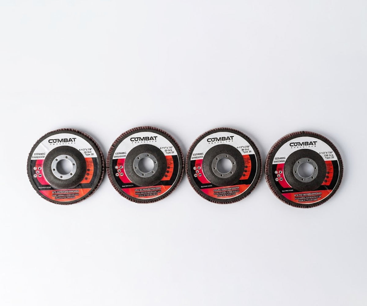 4-1/2" x 7/8" High Density Ceramic Flap Disc Type 29
