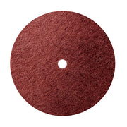 Stack of Surface Prep Buff and Blend Discs, ideal for metal smoothing and deburring, compatible with MAKITA 9237C polisher.