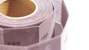 Sun Net abrasive sanding mesh showing net construction and special coating, ideal for dust-free sanding.