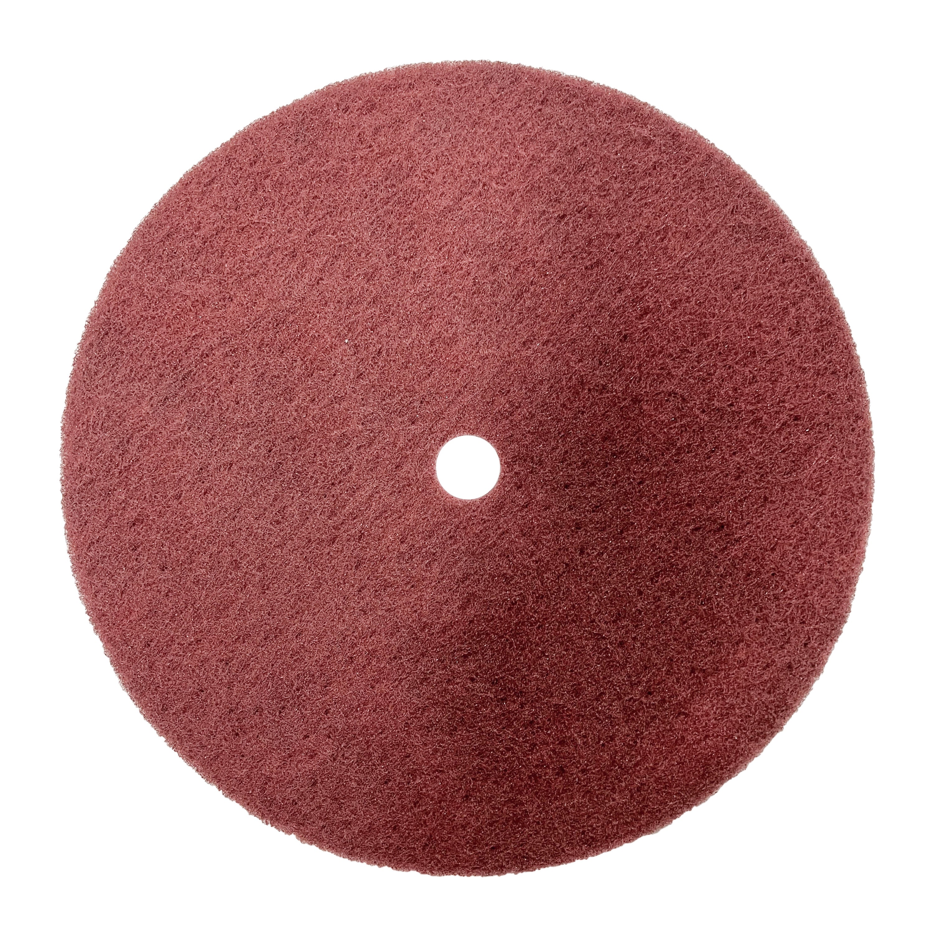 Alt text: 14-inch Satin Buffing Wheel for polishing machines, ideal for restoring and shining metal surfaces.