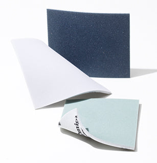 Flex Sanding Sponge coated for grip, ideal for contour and hand sanding, easily foldable for tight spaces.