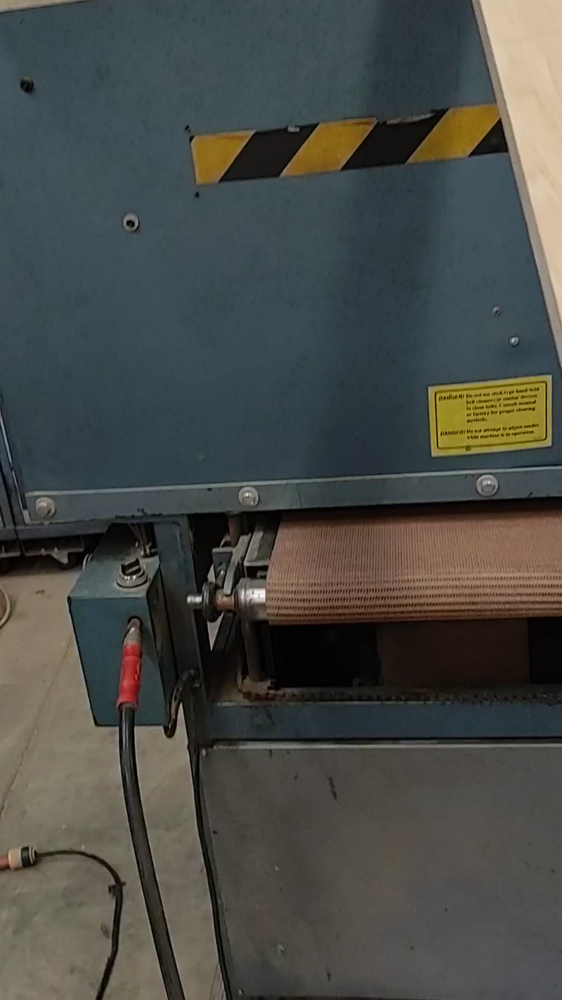 Maverick Abrasives video showcasing sanding belts, discs, and abrasive products in action