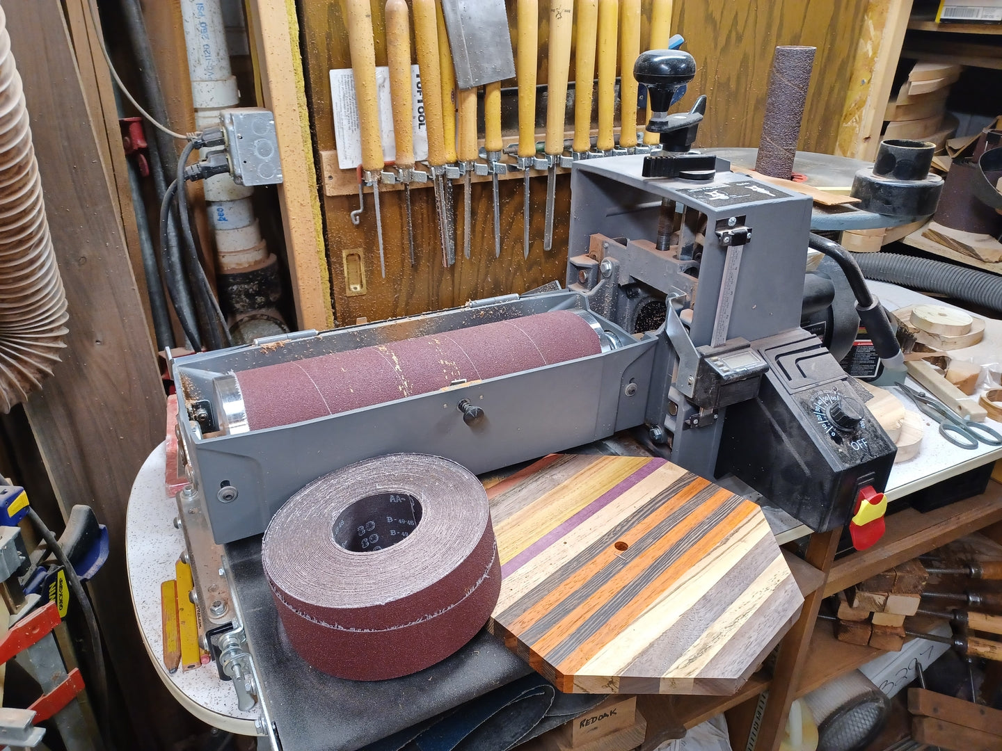 SuperMax 19-38 Drum Sander Sanding Wraps – 60 Grit – 6 Pack