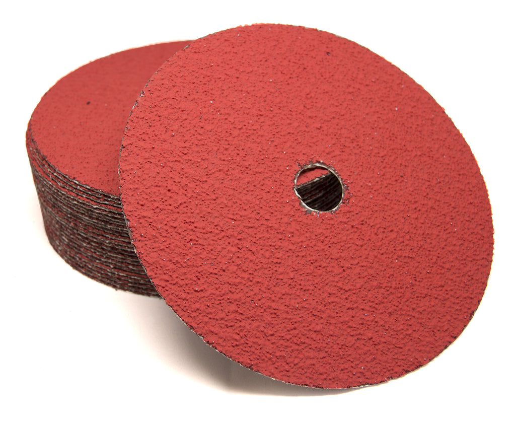 Resin Bonded Fibre Disc 178mm X 22mm X 120g ( Pack Of 25 - Marches
